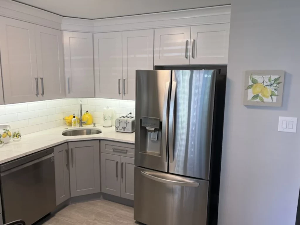 Two Tone Grey Kitchen 1