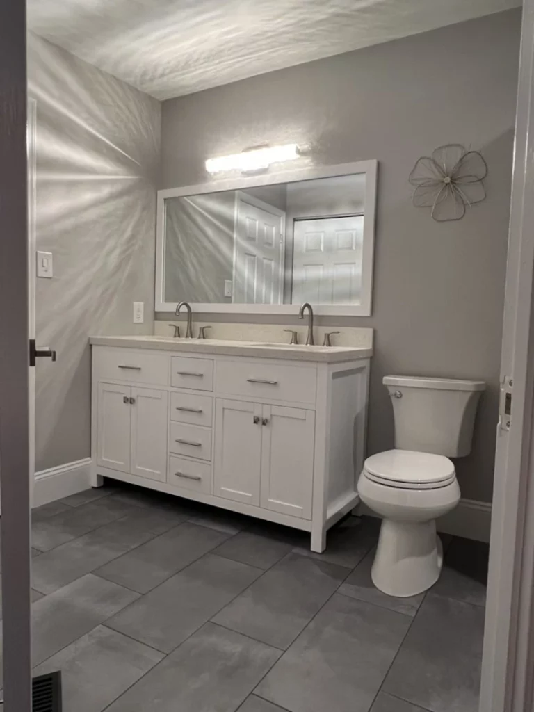 Wht Btr, Grey Tile